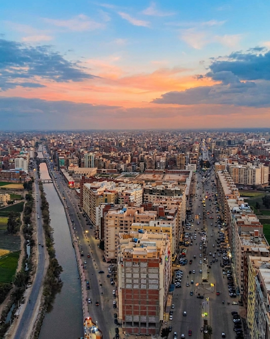 Tanta at golden hour