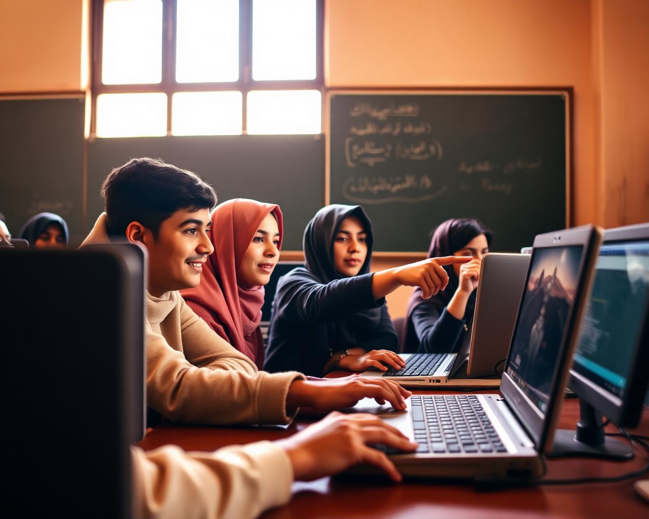 Delta Coders · classroom in Zefta