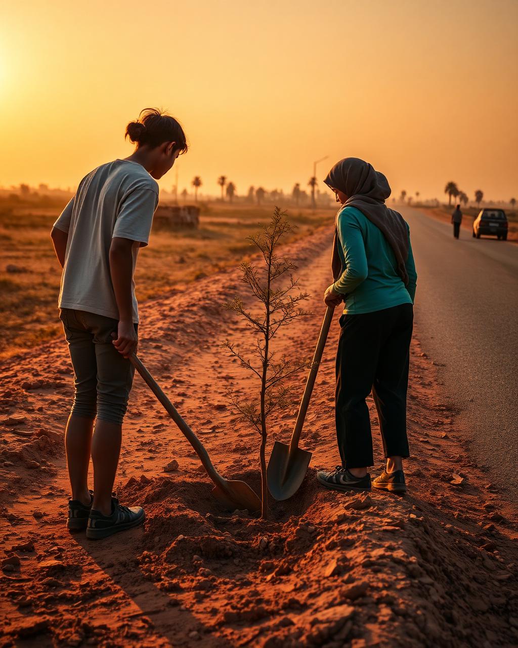 Delta Green Corridor · autumn planting