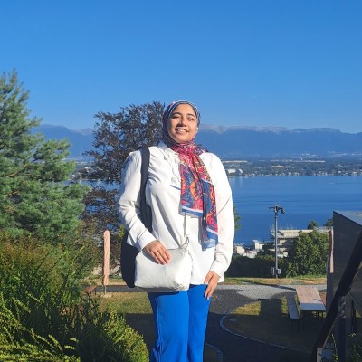 Portrait of Arwa Awad, Vice-Curator