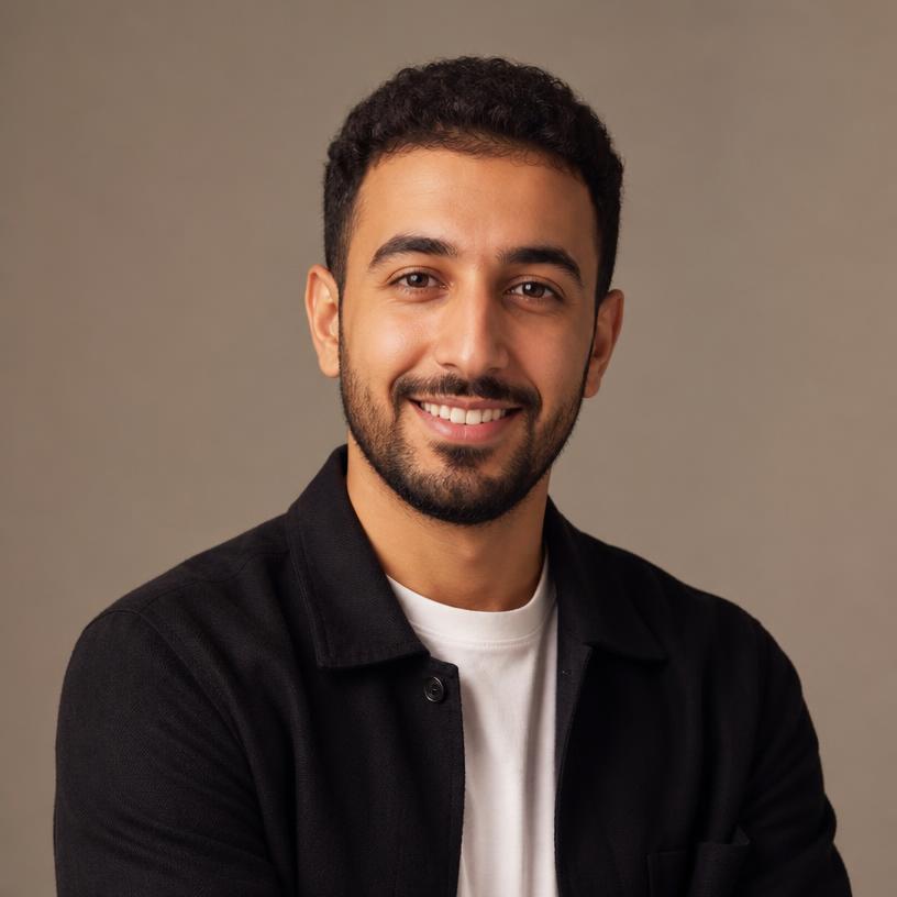 Portrait of Omar Helmy, Communications